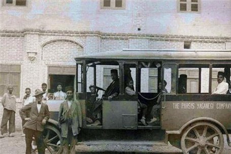 اولین اتوبوس در خطوط بین شهری ایران