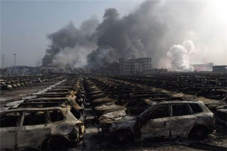 آتش سوزی بزرگترین کارخانه تولید تویوتای چین