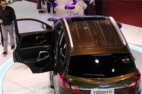 چری تیگو۵ امروز در نمایشگاه خودرو مشهد رونمایی می‌شود