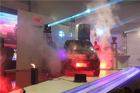 نخستین خودرو لوکس چری در نمایشگاه خودرو مشهد رونمایی شد