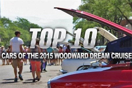 ۱۰ خودرو برتر گردهمایی وودوارد دریم کروز ۲۰۱۵