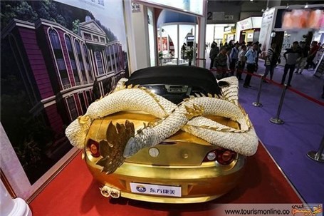 خودرویی در نمایشگاه &quot;گوانجو&quot; چین که عجیب بود