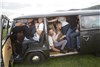 51 people cram into back and front seats of classic VW camper to set world record