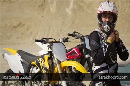 مادر و دختر موتورسوار ایرانی