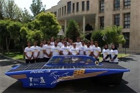 غزال ایرانی در مسابقات خودروهای خورشیدی در استرالیا