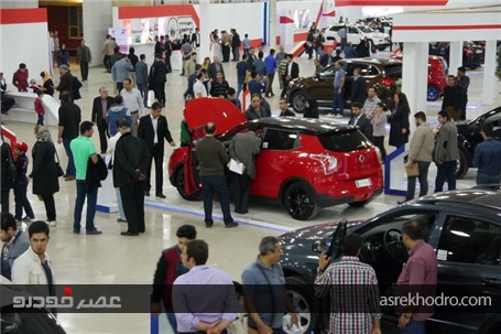 گزارش تصویری از آغاز به کار نمایشگاه خودرو تبریز