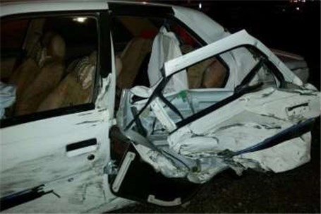حادثه رانندگی در محور ایلام- مهران چهار کشته و یک زخمی برجای گذاشت