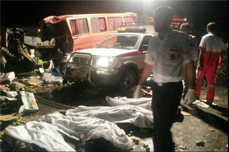 حادثه رانندگی در گلستان 5 کشته برجای گذاشت
