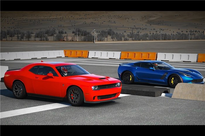 هلکت در برابرکوروت در Forza 6 (ویدئو)