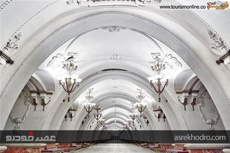 تصاویر زیباترین مترو جهان