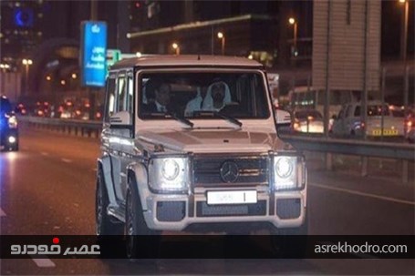 خودرو شخصی حاکم دبی