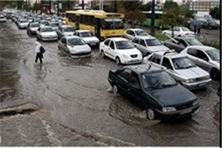 احتمال آب گرفتگی معابر و طغیان رودخانه‌ها در 2 استان