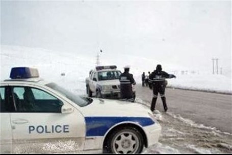 مسافران کرمانشاه –تهران در سرما گرفتار شدند