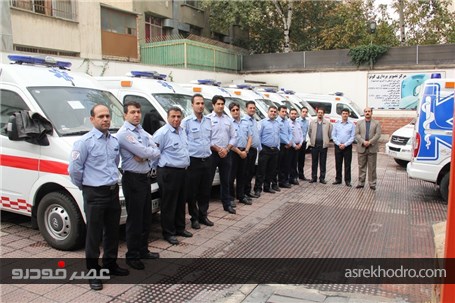 اولین سری از آمبولانس‌ دیزلی مکسوس شرکت بهمن دیزل به مشتریان تحویل داده شد
