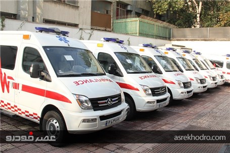 اولین سری از آمبولانس‌ دیزلی مکسوس شرکت بهمن دیزل به مشتریان تحویل داده شد