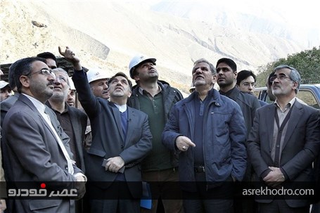 تصاویری از آخرین وضعیت آزادراه تهران - شمال