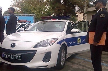 سوئیچ ماشین‌های جدید پلیس در دست شهردار تهران
