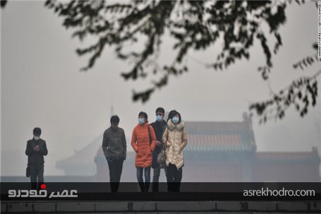 هوای آلوده در چین همه چیز را ناپدید کرد