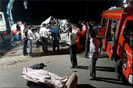 سانحه محور مهران-دهلران 2 کشته و 7 زخمی برجای گذاشت