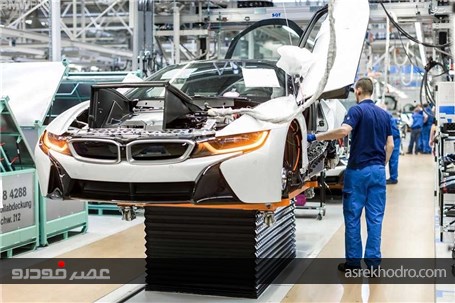 خط تولید BMW I8