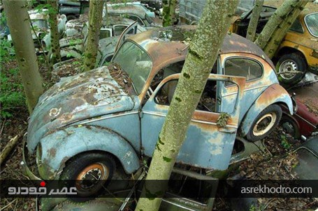 سفر به جذاب ترین گورستان خودرو های کلاسیک ، بلژیک