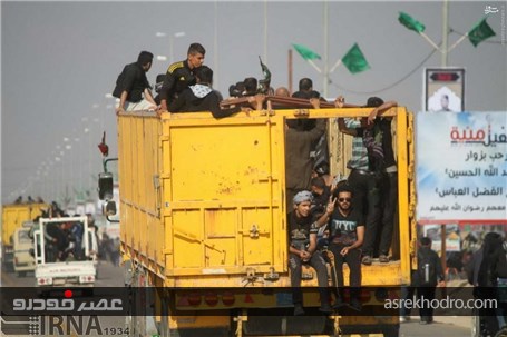 جابجایی رائران حسینی با کامیون و تریلر