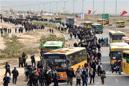 ترافیک سنگین در ورودی و خروجی مهران