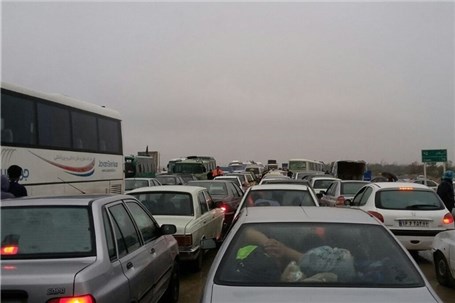 ترافیک سنگین در آزادراه کرج -تهران و تهران-پاکدشت
