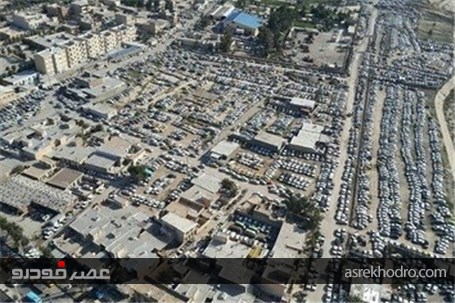 تصاویر زیبا از تردد خودروها در مهران