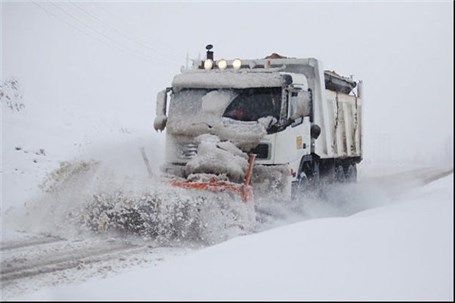 گزارش عملیات برف و کولاک طی ٢٤ ساعت گذشته
