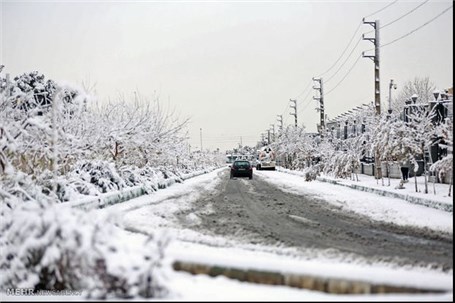 باران و برف در راه ۱۳ استان ایران