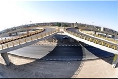 اتمام عملیات سازه‌ای پل تقاطع سه‌راه تقی‌آباد