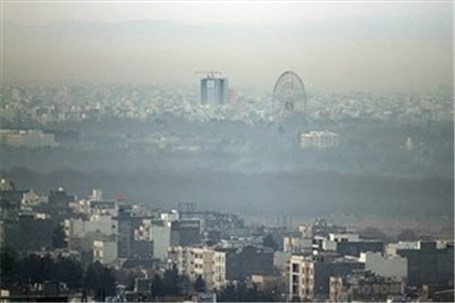 افزایش غلظت آلاینده اُزن در هوای تهران طی امروز و فردا