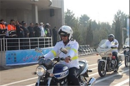 تمهیدات ویژه پلیس برای کنترل نقاط پرتصادف جاده های اصفهان
