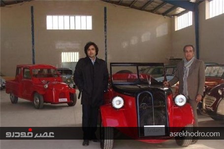 ساخت 2 خودروی دست ساز خاص توسط مبتکر یزدی