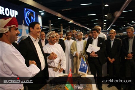 نمایشگاه عمان فرصت خوبى برای حضور ایران خودرو در بازارهای صادراتی منطقه می باشد