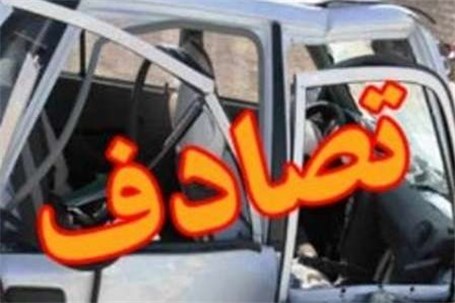 برخورد جرثقیل با کامیون در بزرگراه امام علی