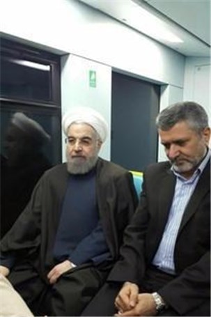 بهره برداری از مترو مشهد با حضور رییس جمهور