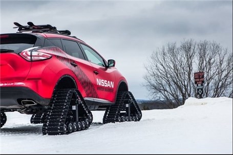خودرویی ویژه حرکت در برف