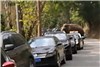 حمله فیل عاشق به 15 خودرو در چین