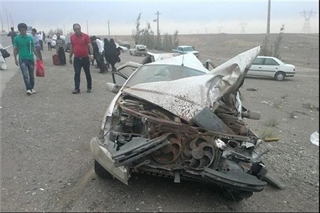 سانحه رانندگی در زنجان منجر به نقص عضو مادر و مرگ نوزاد شد