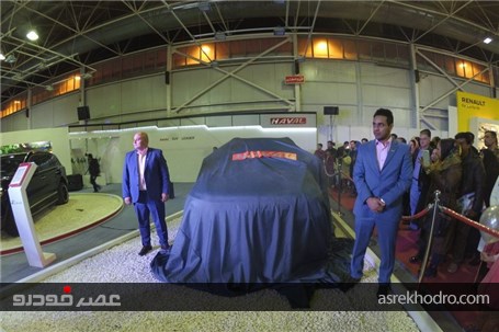 گزارش تصویری رونمایی دنیرا و ملانی در نمایشگاه خودرو اصفهان
