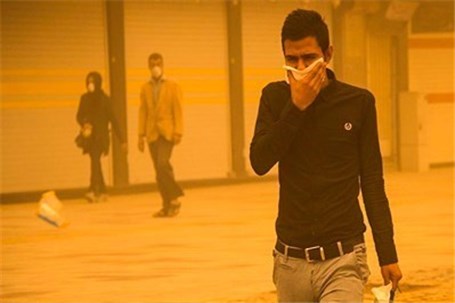 خطاریه اداره کل هواشناسی خوزستان مبنی بر بروز گرد و خاک در استان