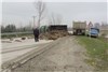 واژگونی کامیون حمل چوب