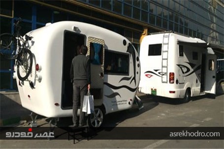 تردد ماشین‌های خانه به دوش در ایران