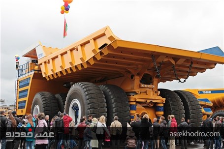 بزرگ ترین کامیون در دنیا