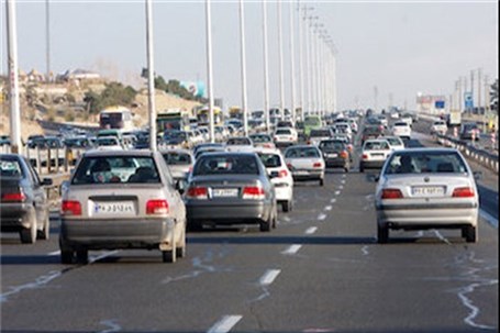 محدودیت تردد در آزاد راه تهران - قم