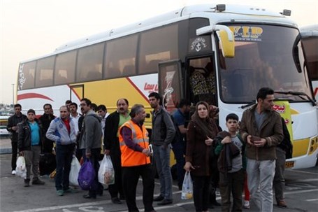 تردد کامیون‌ها در ایام اربعین به عراق از مرزهای چهارگانه ممنوع شد