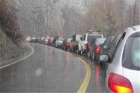 بار ترافیکی در محورهای هراز، چالوس و فیروزکوه