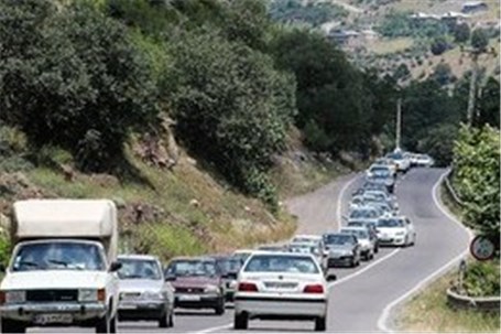 ترافیک نیمه سنگین در محور تهران-مشهد
